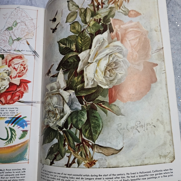 How To Do Water Colors Materials to Use and How to Paint with Watercolors #5 Vtg - Picture 9 of 16